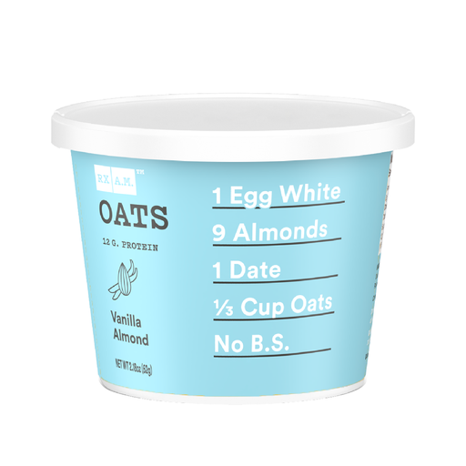 [62785] Rbx Oatmeal Cup Vanilla Almond