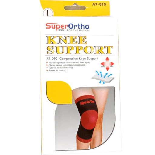 [64480] Super Ortho Knee Support Compression Elastic A7-010 L