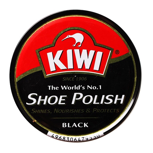 [69021] KIWI PASTE SHOE POLISH BLACK 40ML 