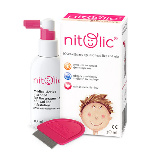 [98442] Nitolic Head Lice And Nits Teatment Solution 50Ml
