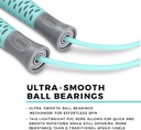 TKO Tonal Adjustable 9-Foot-Long Jump Rope with Non-Slip Handles