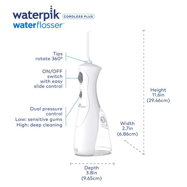 WATERPIK CORDLESS  PLUS WATERFLOSSER