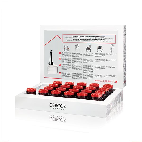 Vichy Anti-Hair Loss Women Dercos Aminexil Clinical5 -21Ampoules