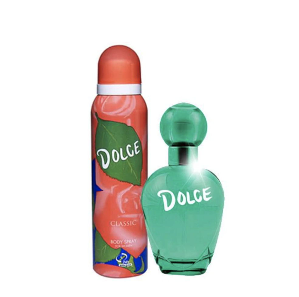 Dolce Women's Perfume 100ml +150 ml Deodorant - Classic