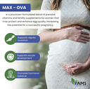 OVA-Max Prenatal Vitamins for Women - 120 Capsules