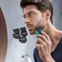 BRAUN Series 3 Shave + Style 3010BT Wet + Dry Shaver + Trimmer head, 5 combs, blue