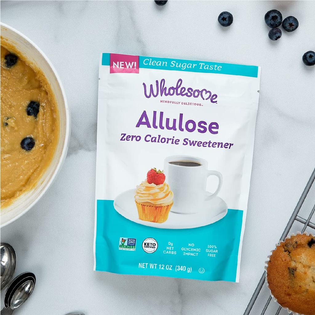 WHOLESOME ALLULOSE ZERO CALORIE GRANULATED 340gm