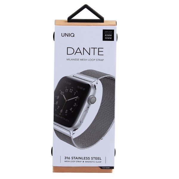 Dante Apple Watch Series 4 40MM Stainless Steel sterling silver