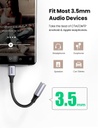 Type C Male To 3.5mm Audio Adapter