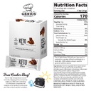 Genuis Gourmet Keto Bars - Creamy Peanut Butter Chocolate 31 gm