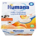 HUMANA MILK DESSERT PEACH PUDD