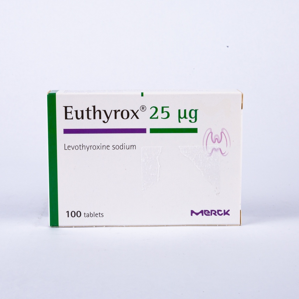 Euthyrox 25Mcg Tab 100'S-