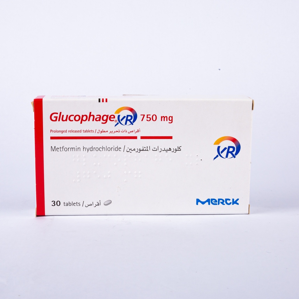 Glucophage Xr 750Mg Cap 30'S-