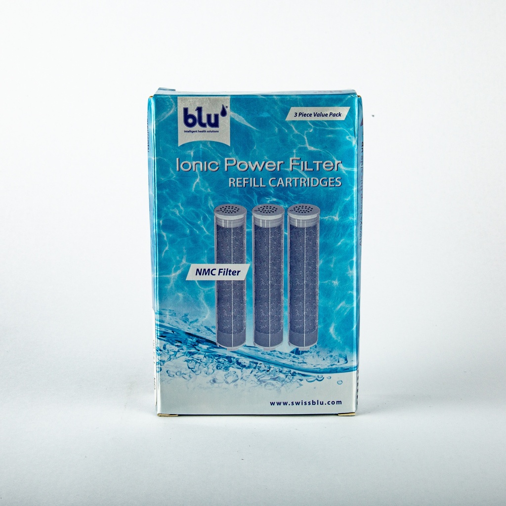 BLU IONIC POWER FILTER REFIL CARTRIDGES 3PCS-