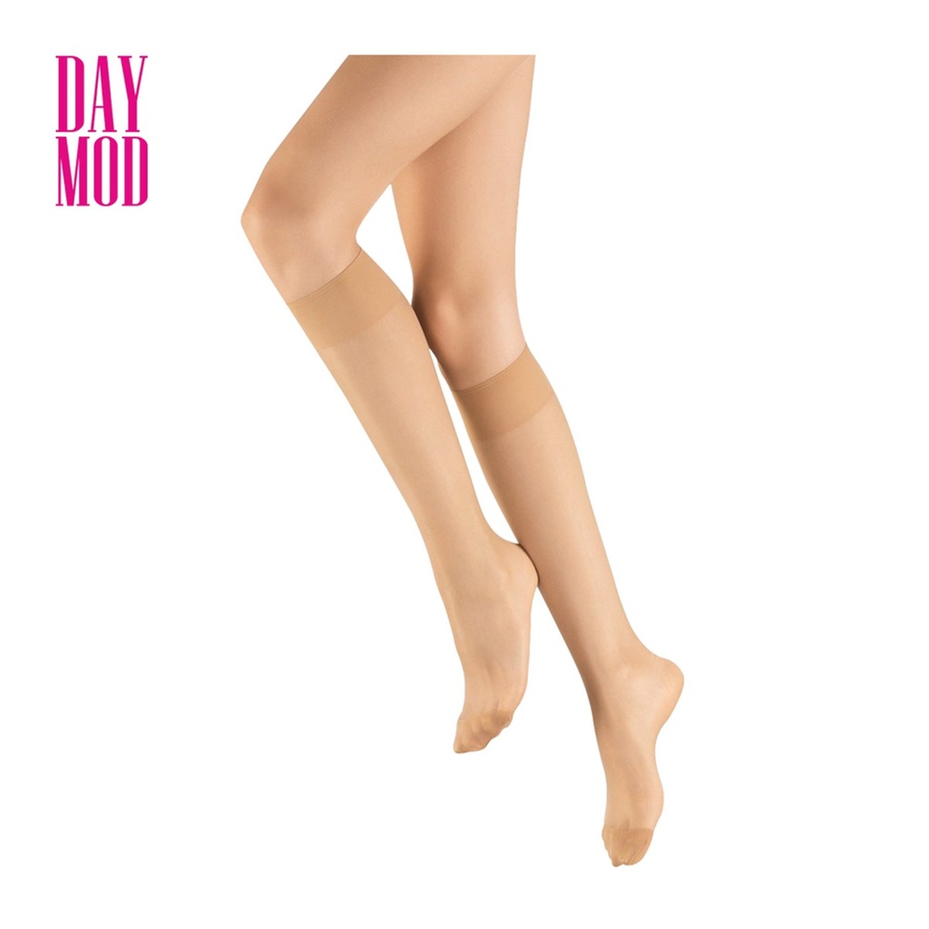 جوارب نسائية بوزن كثافة 15 شفاف ولامع - برونزي فاتح