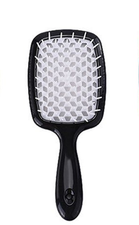 Hollow Comb Super-brush Anti-static Hairbrush - Black