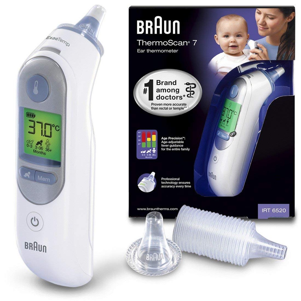 Braun EarThermoScan Thermometer 6520
