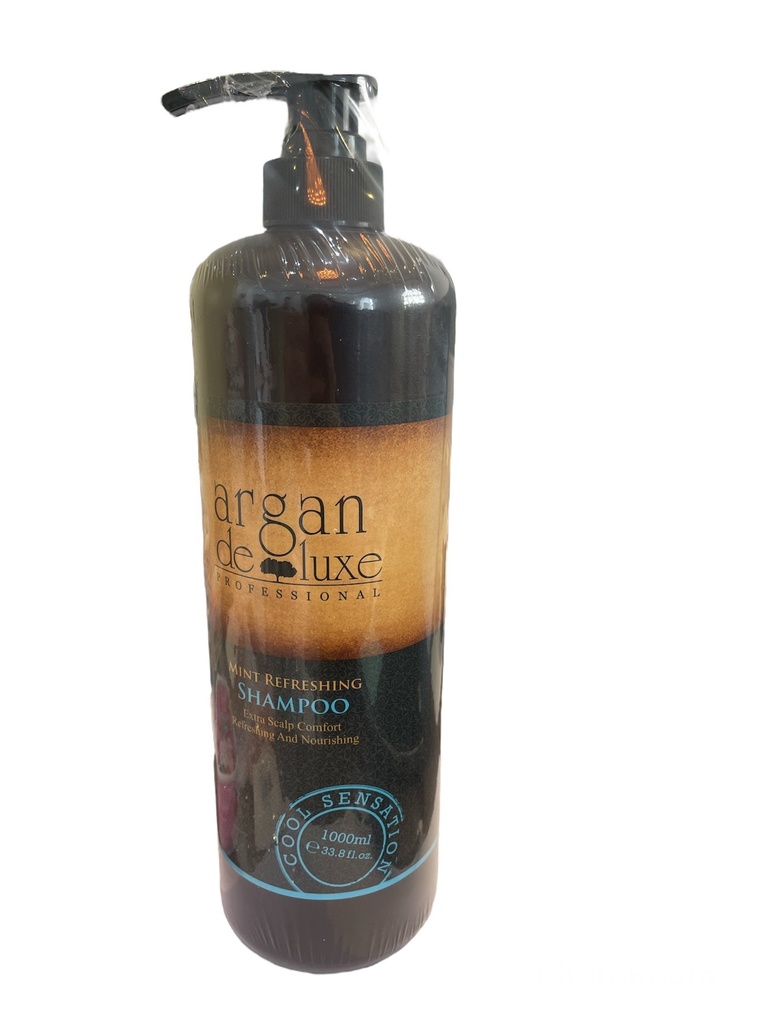 Argan Deluxe Mint Refreshing Shampoo-1L