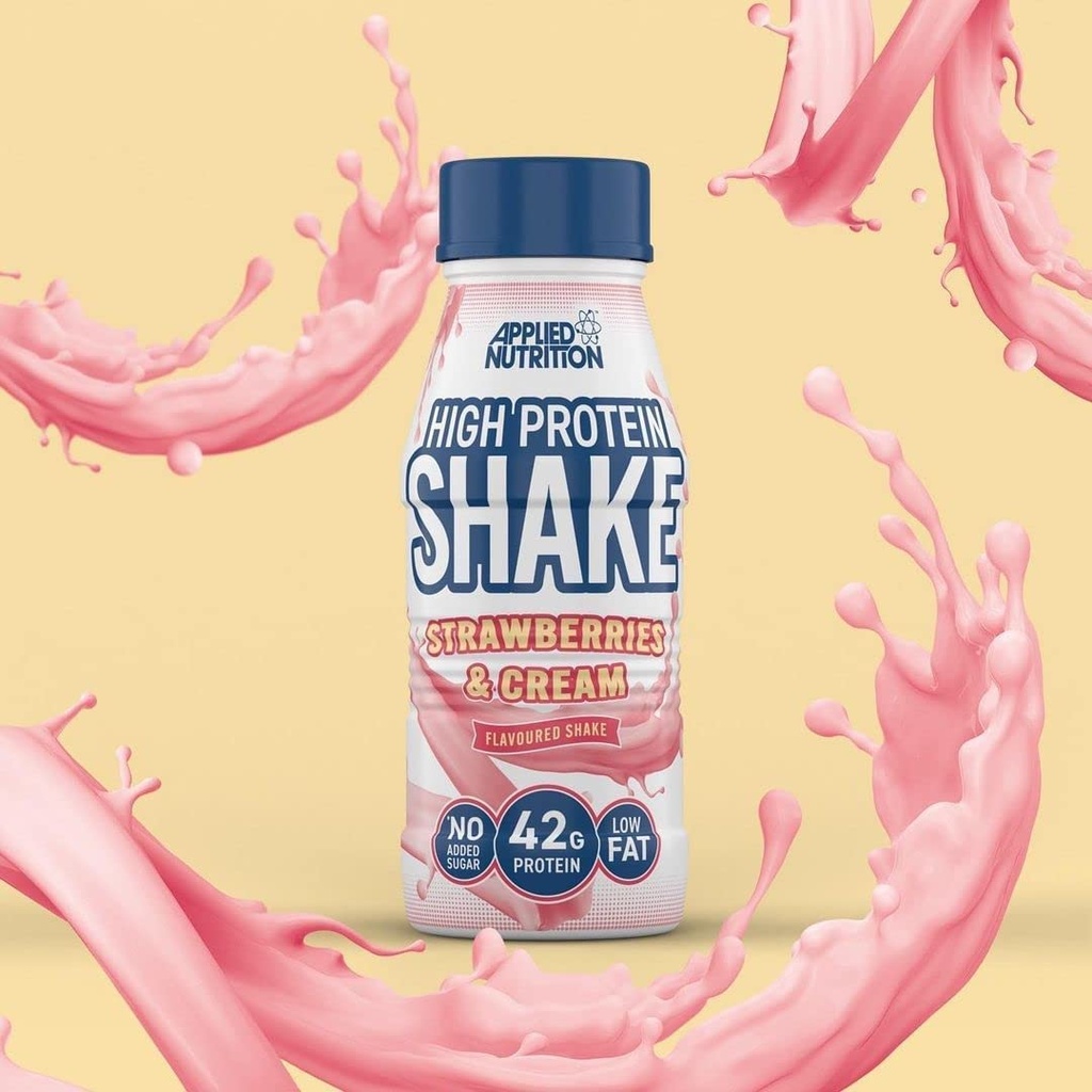 High Protein Milkshake Strawberry 500 ml