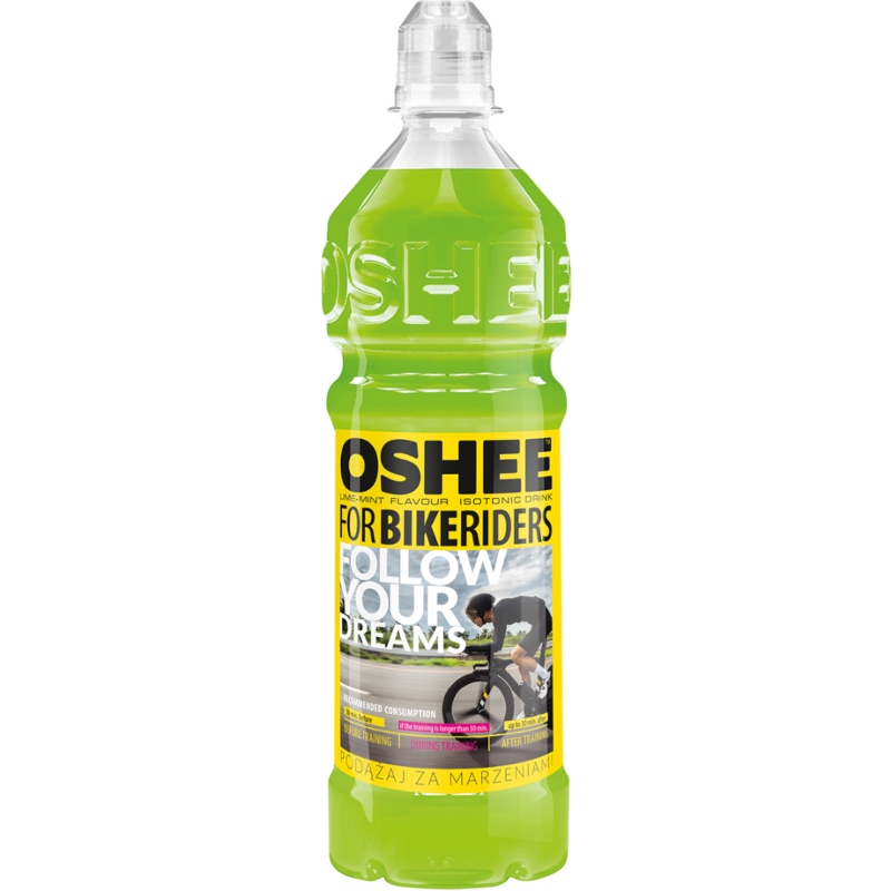 Oshee Lime-Mint Isotonic Sports Drink 750 ML