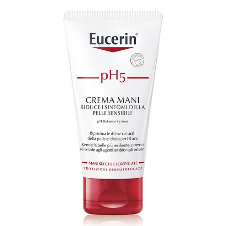 Eucerin pH5 Hand Cream For Dry Sensitive Skin 75ml
