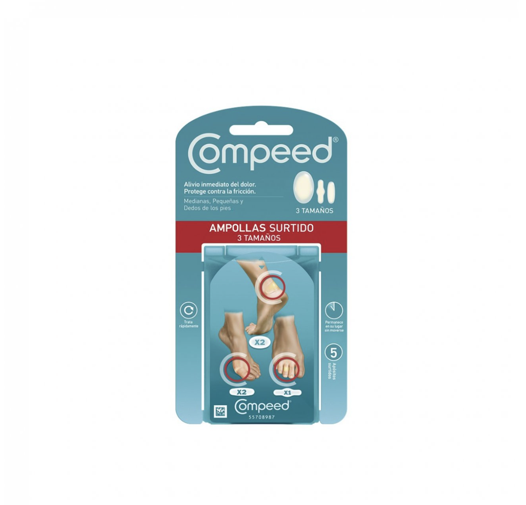 Compeed Blisters Mixed Pack 5Pcs