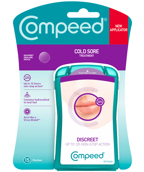 Compeed Cold Sore Discreet Healing Patch 15 Patches