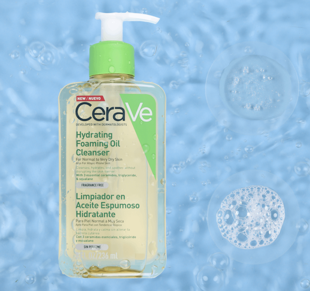 CeraVe Hydrating Foaming Oil Cleanser for Normal to Very Dry Skin 236ml