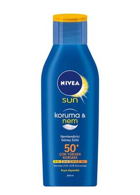 Nivea Sun Protection & Moisturizing Sun Milk Spf50+ 200ml