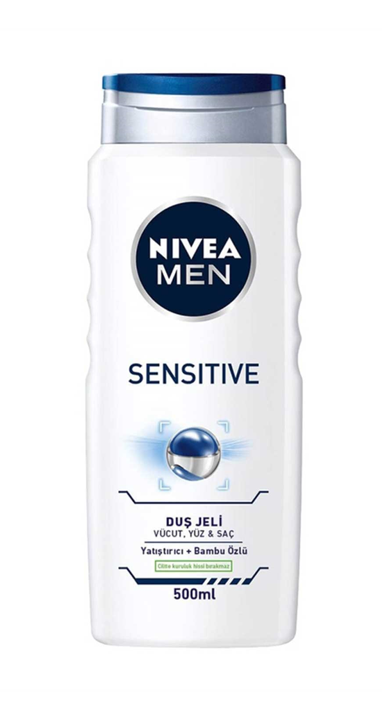 Nivea Men Shower Shampoo Sensitive 500ml
