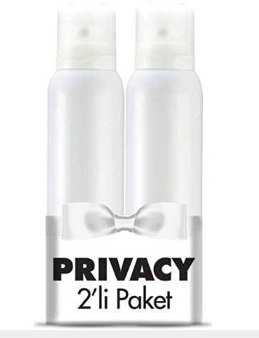 Privacy Women's Deodorant 2 Pack 150 ml