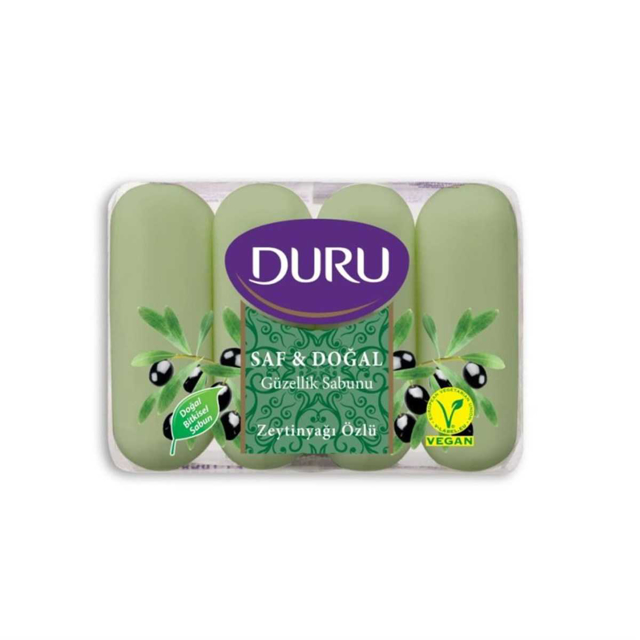 Duru Pure Natural Olive Oil Extract 4x70 gr