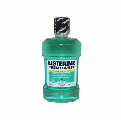 Listerine Fresh Burst Antiseptic Mouthwash 500 ml