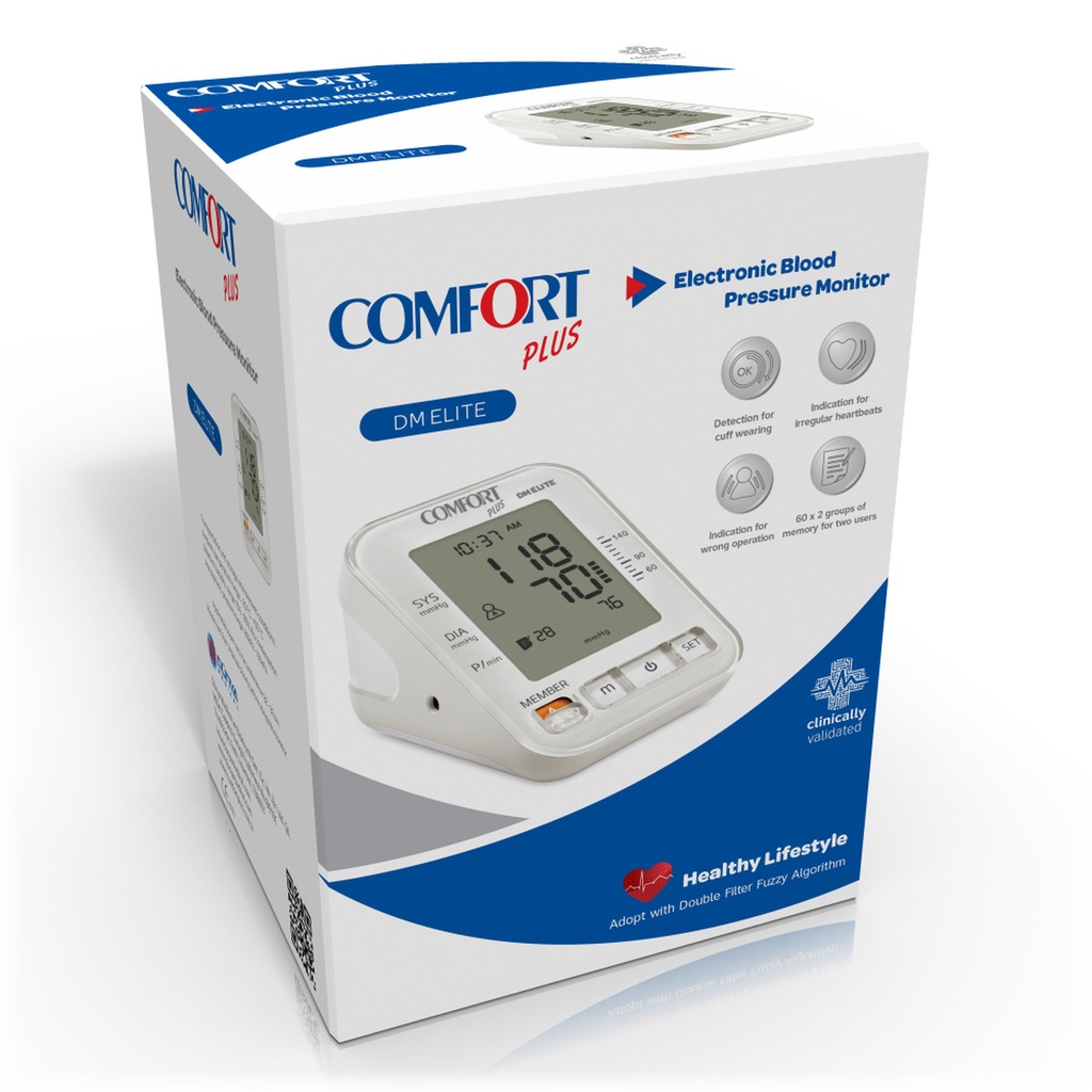 Comfort Plus DM-Elite Arm Electronic Blood Pressure Monitor