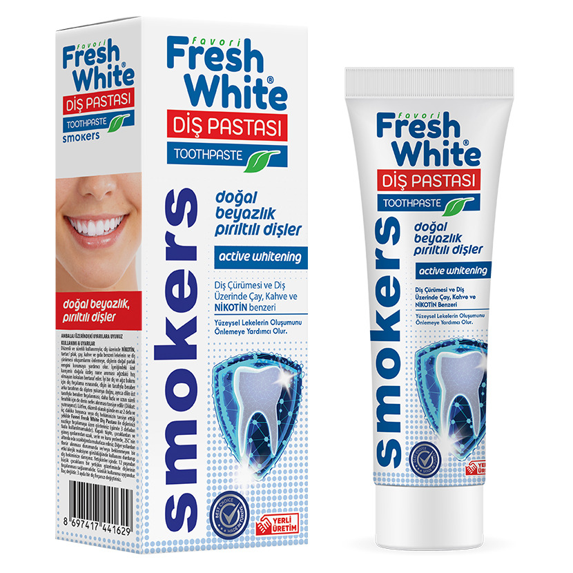 Fresh White Smokers Toothpaste 90G