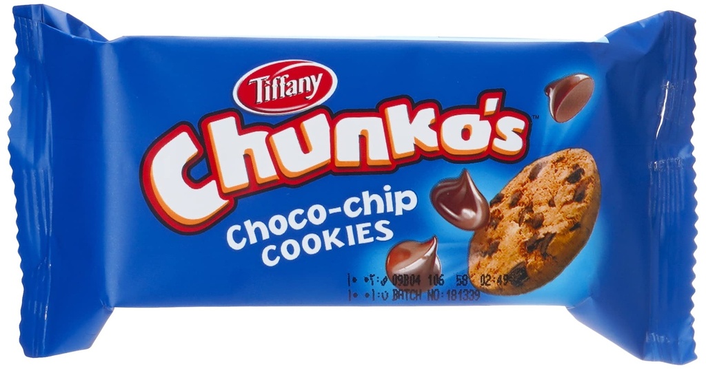 Tiffany Chunkos Choco Chip Cookies