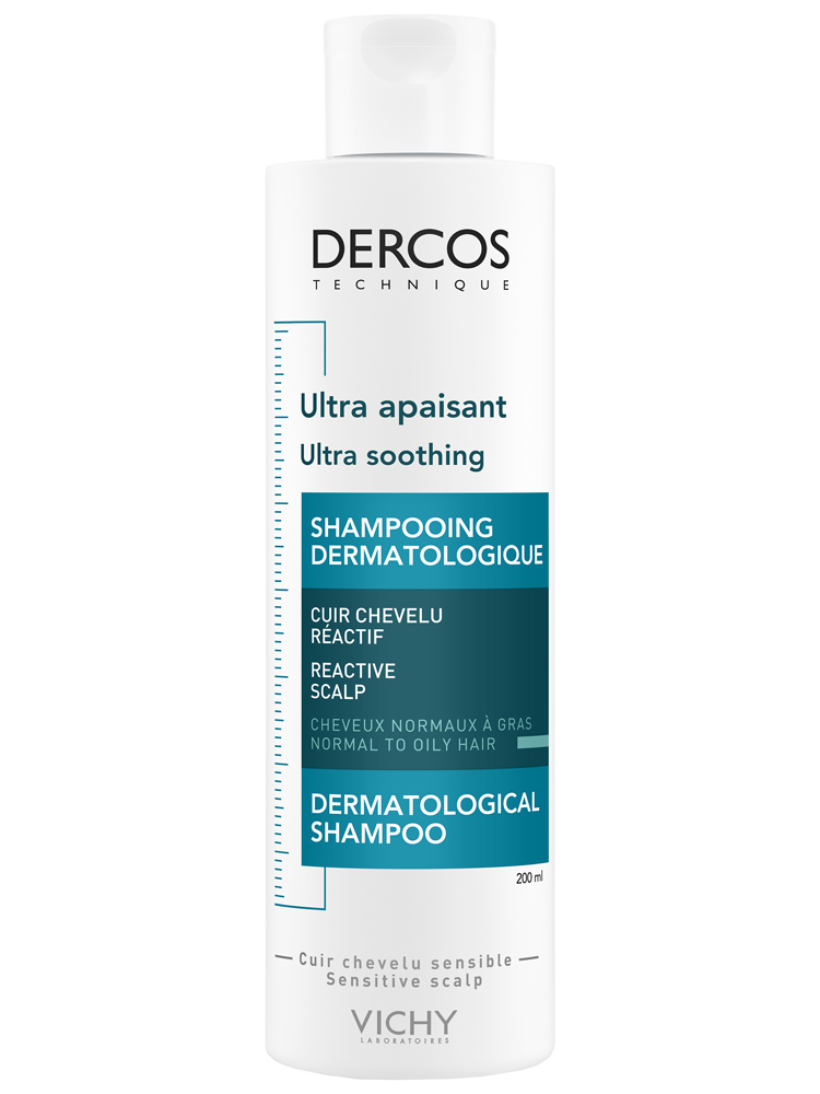 Vichy Dercos Ultra Soothing Shampoo for Normal and Oily Hair 200ml