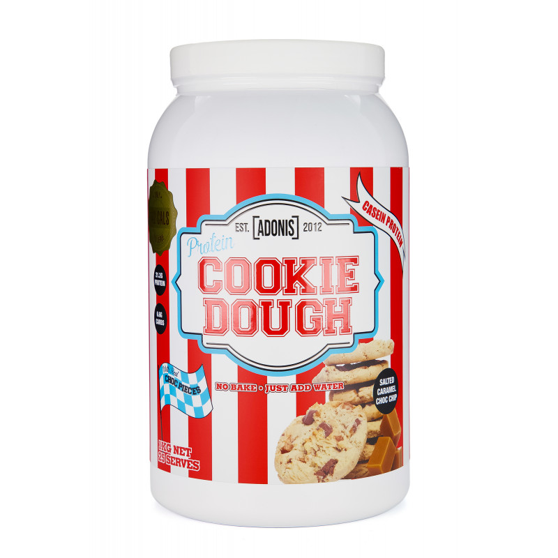 AdoniS Protein Cookie Dough Salted Caramel Choc Chip