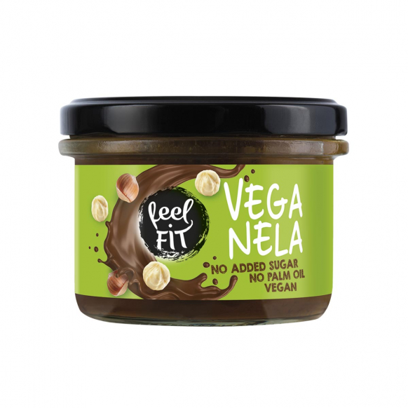 Feelfit Veganela - Vegan Cocoa &amp; Nut Spread 200g