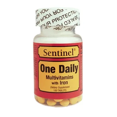 Sentinel One Daily Multivitamins with Iron 100 Tablets