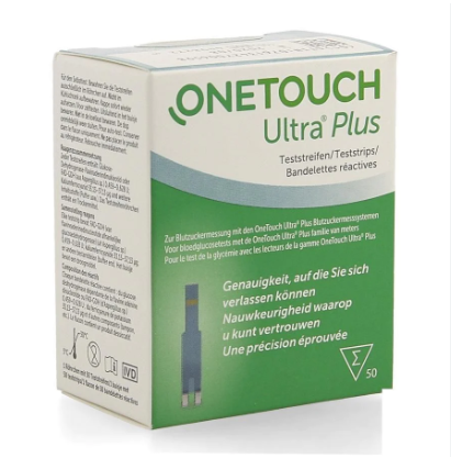 One Touch Ultra Plus Strips 50'S