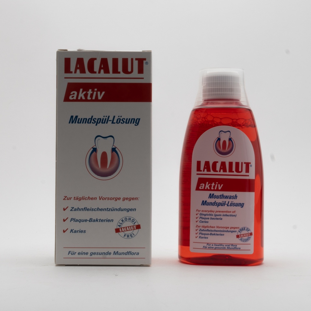 Lacalut Mouth Wash Activ 300 Ml-