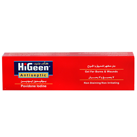Higeen Povidone lodine Gel 30g