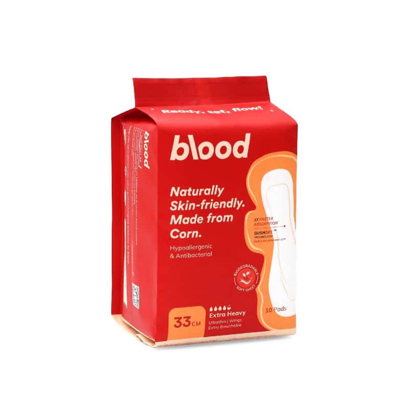 Blood Sanitary Pad -33CM 10s
