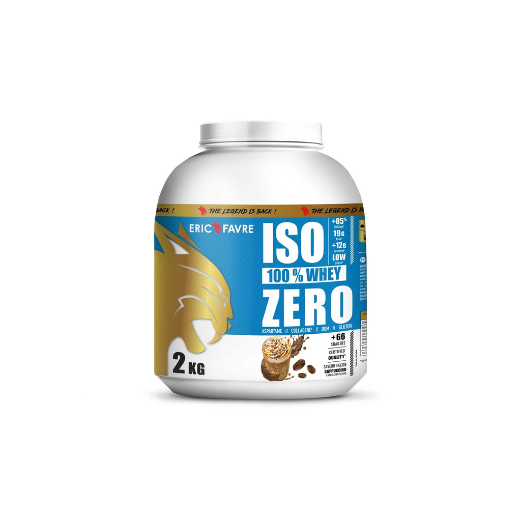 Eric Favre ISO 100% Whey Zero Cappuccino Flavour 2Kg