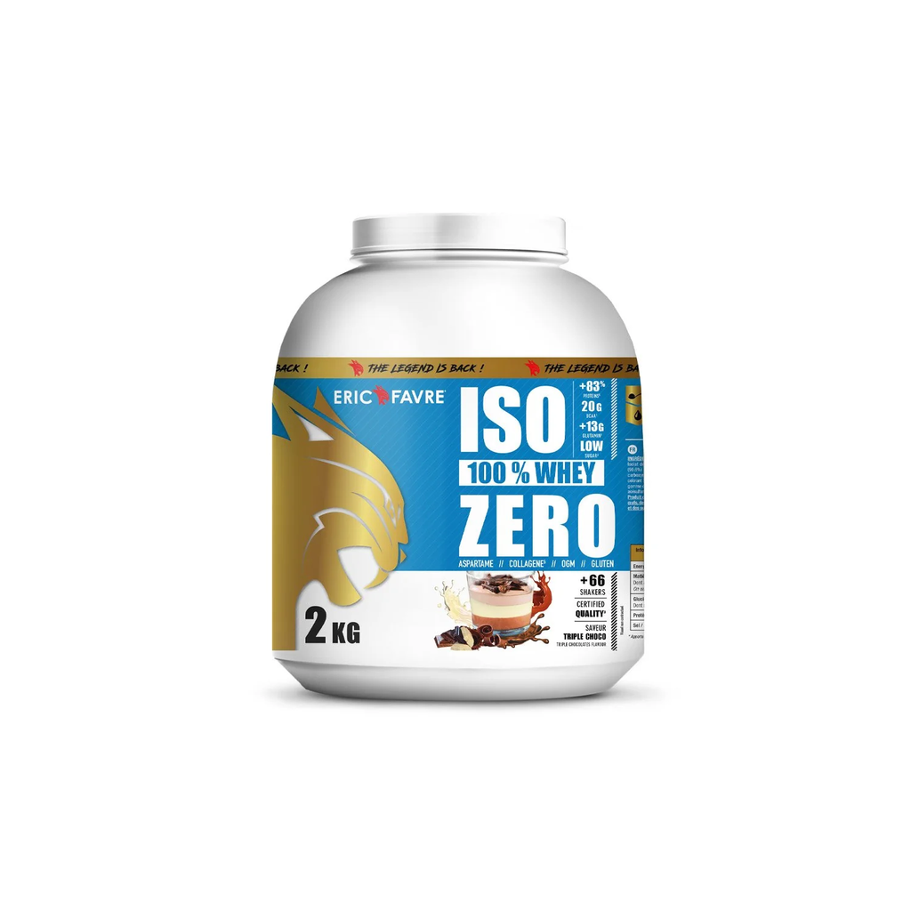 Eric Favre ISO 100% Whey Zero Triple Choco Flavor 2Kg