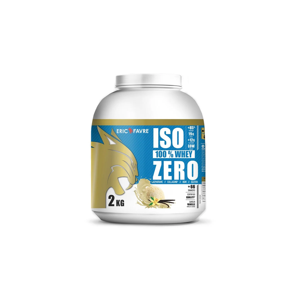 Eric Favre ISO 100% Whey Zero Vanilla Flavor 2Kg