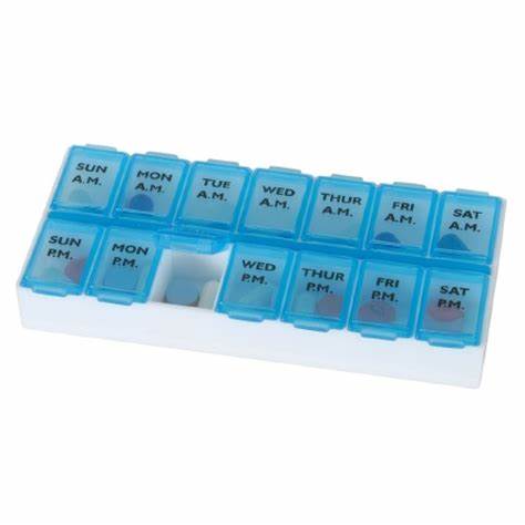 Ezy Dose Twice A Day Pill Reminder(76375)