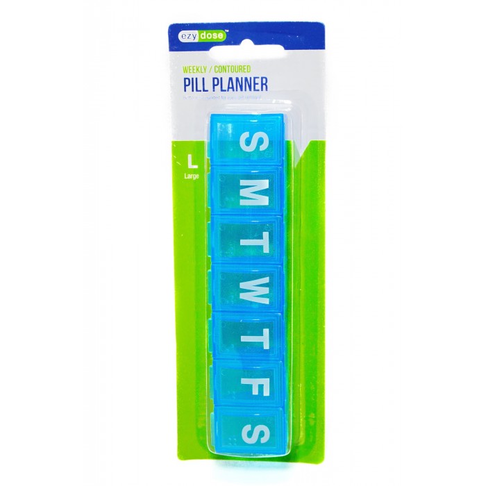 Ezy Dose Weekly Contoured Pill Planner