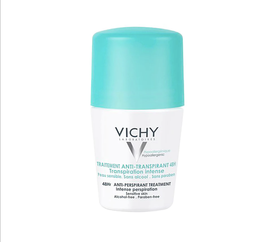 Vichy Anti-Transpirant ُtreatment Roll-On Deodorant Intensive Sweat 48H